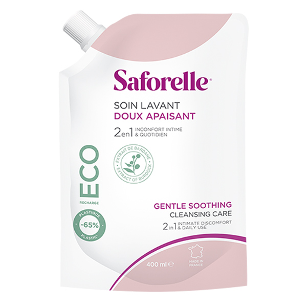 Saforelle soin lavant doux apaisant