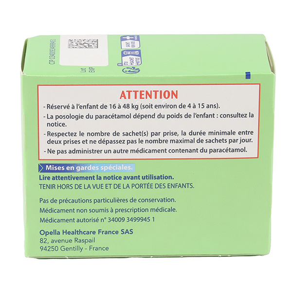 Doliprane 300 mg  poudre en sachets