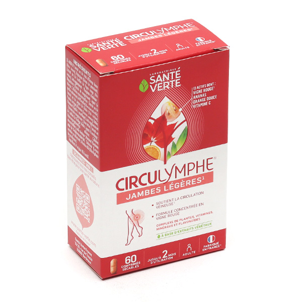Circulymphe Jambes légères comprimé