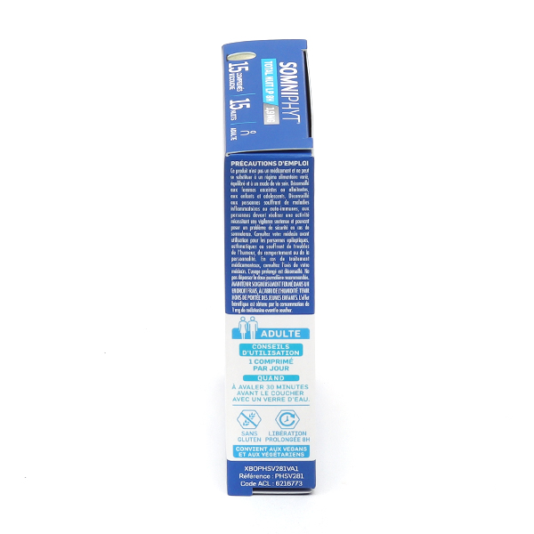 Santé Verte Somniphyt Total Nuit LP 8H 1,9 mg comprimés