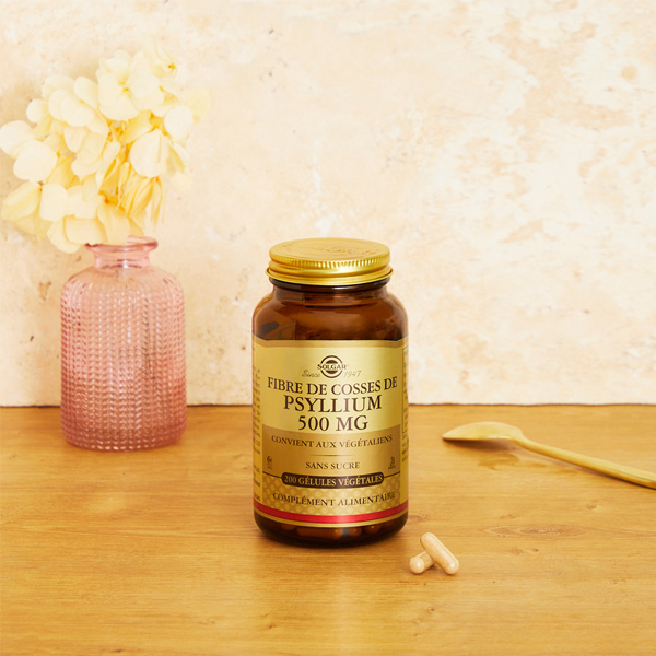 Solgar Fibres de cosses de Psyllium 500 mg gélules
