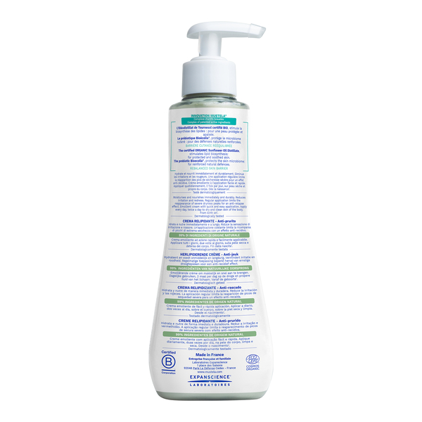 Mustela Stelatopia+ crème relipidante bébé Bio