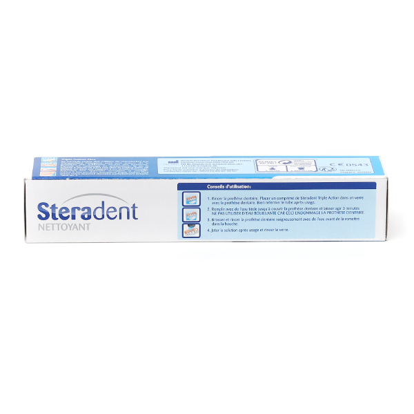 Steradent Triple Action Plus Comprimés effervescents
