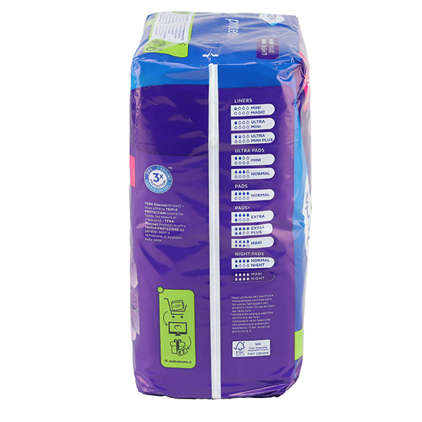 Tena Discreet Night Serviettes de nuit Maxi 8 gouttes
