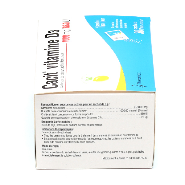 Cacit Vitamine D3 1000 mg