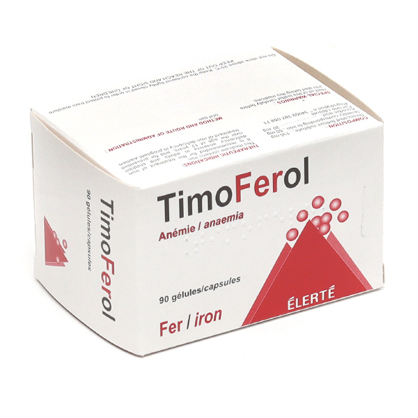 Timoferol gélule Fer