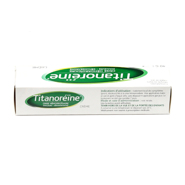 Titanoréine crème hémorroide
