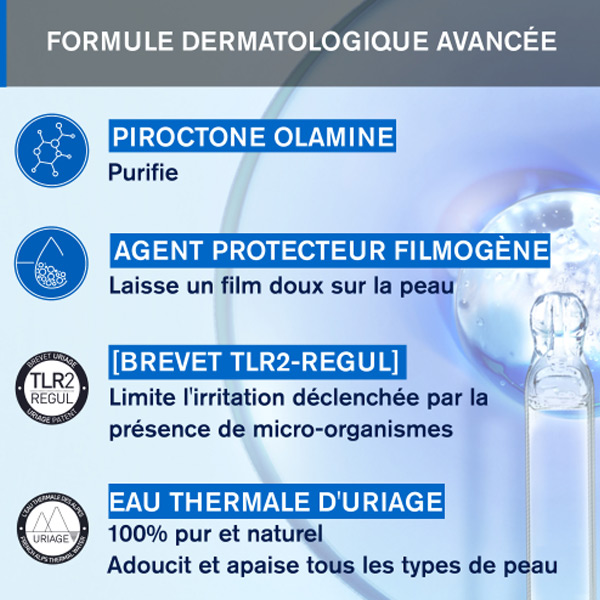 Uriage DS gel moussant régulateur
