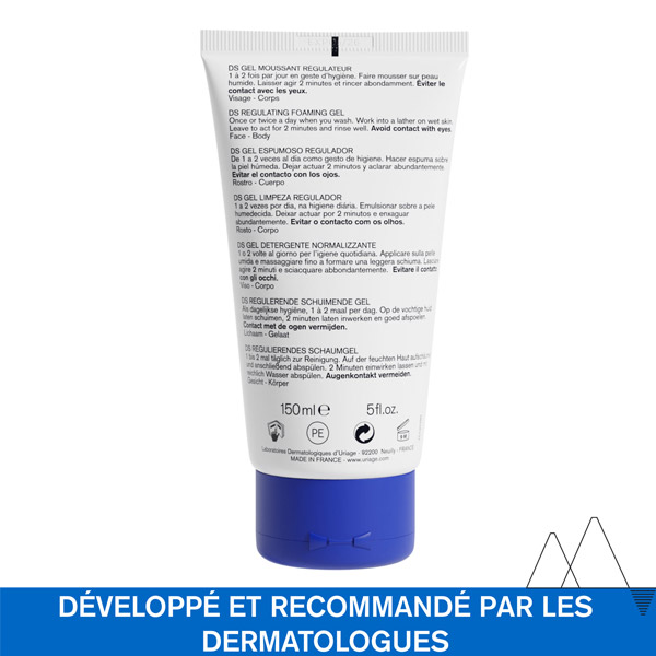 Uriage DS gel moussant régulateur