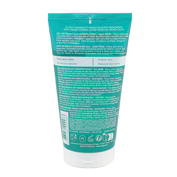 Hyseac gel nettoyant visage et corps