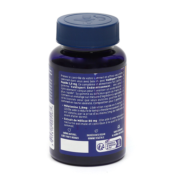 Valdispert Sommeil rapide 1,9 mg gummies