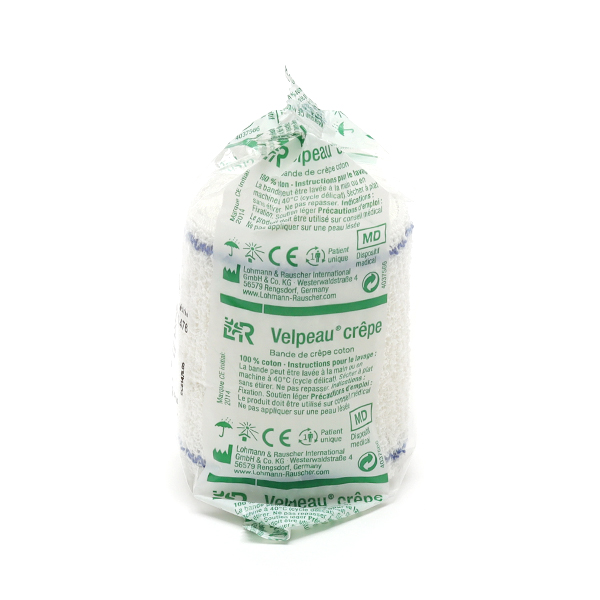 Velpeau bande de crêpe coton