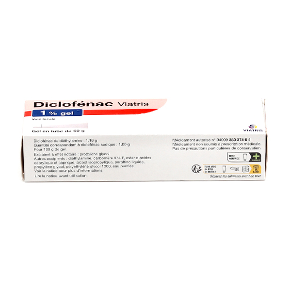 Diclofenac gel 1 % Viatris