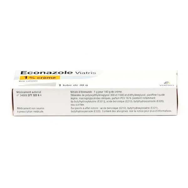 Econazole creme antifongique Viatris