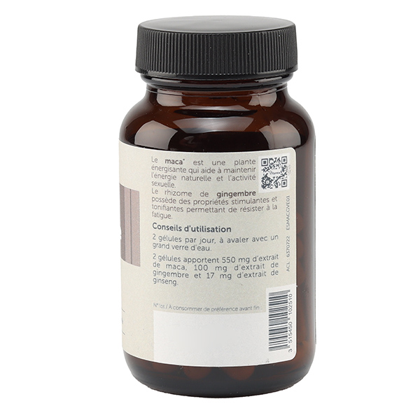 Vitavea Maca et Gingembre gélules