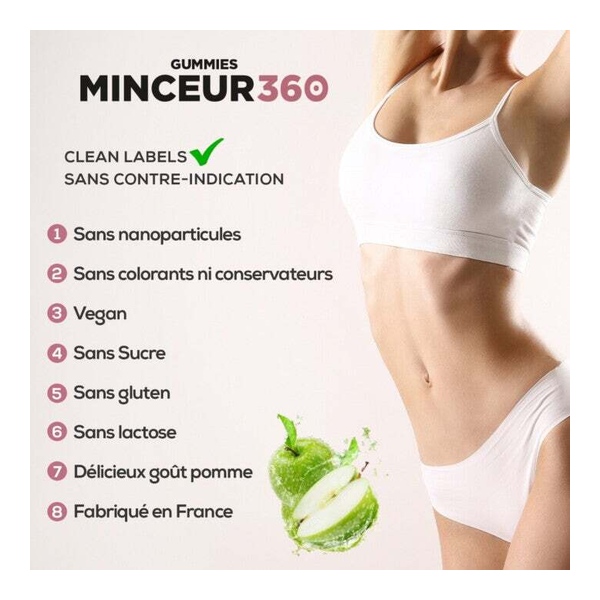 Eafit Minceur 360 Brûleur + Coupe faim gummies
