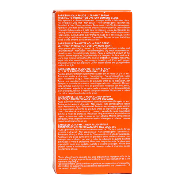 Uriage Bariésun Aqua fluide solaire ultra mat SPF 50+