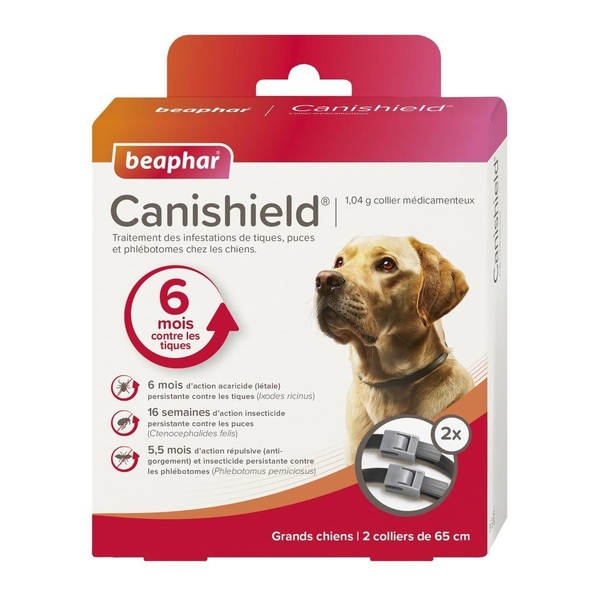 Collier anti puce Canishield Beaphar