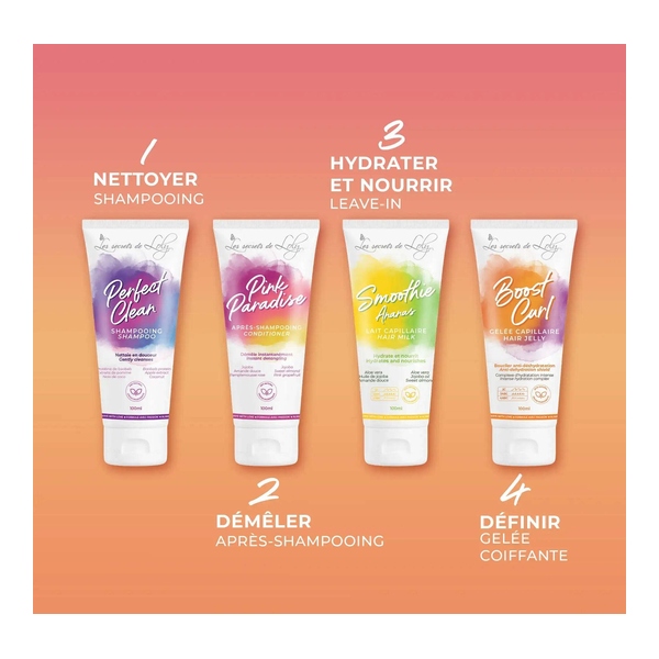 Les Secrets de Loly Routine cheveux frisés