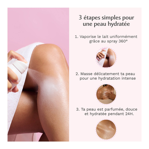Musc Intime Lait en spray parfumé