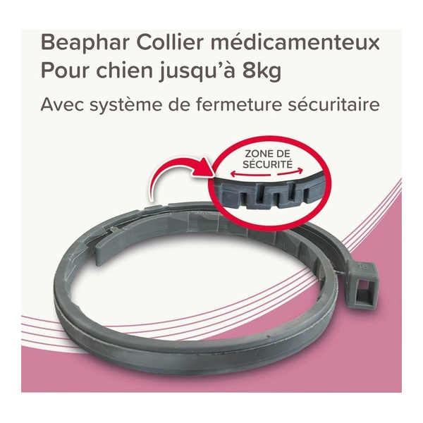 Collier anti puce chien Beaphar