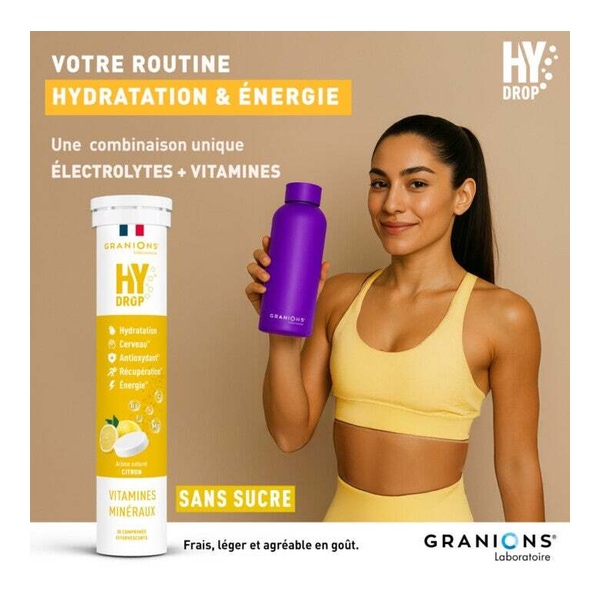 Granions Hydrop Vitamines et Minéraux comprimés