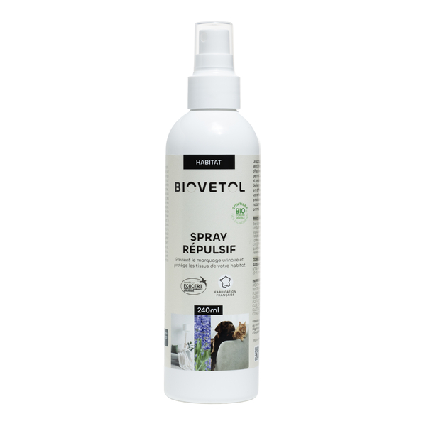 Spray répulsif chat chien Biovetol