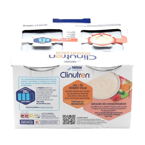 Clinutren Dessert 2kcal crème HP HC