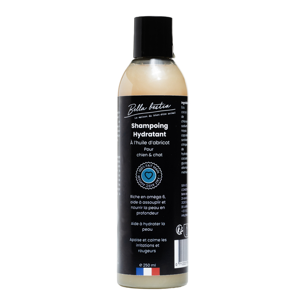Bella Bestia Shampoing hydratant chien et chat