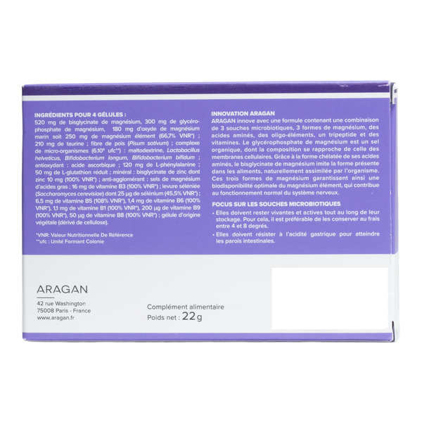 Aragan Biotic P3 Stress gélules