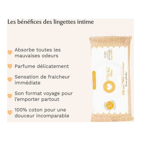 Musc Intime Lingettes intimes