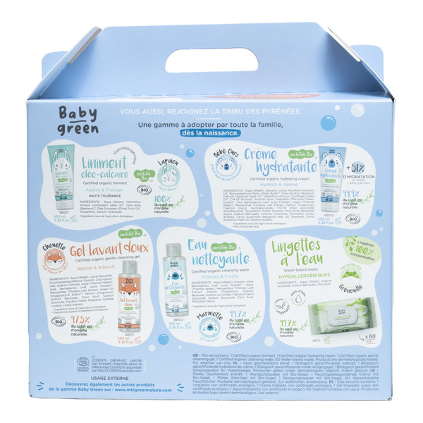 MKL Baby Green Coffret naissance