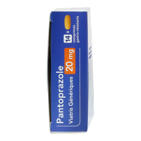 Pantoprazole 20 mg comprimé estomac