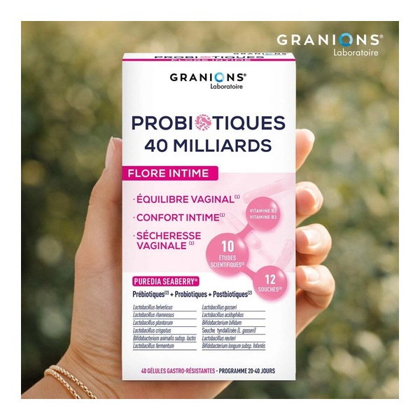 Granions Probiotiques Flore intime gélules