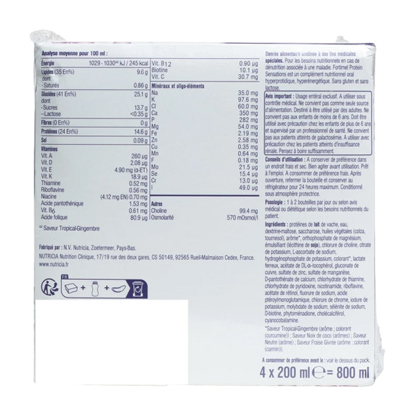 Nutricia Fortimel Protein Sensations boisson