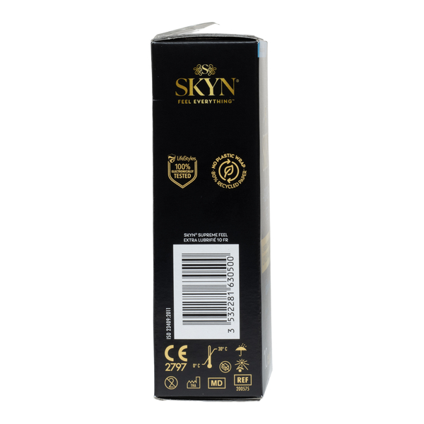 Manix Skyn Supreme Feel Extra lubrifié préservatifs sans latex