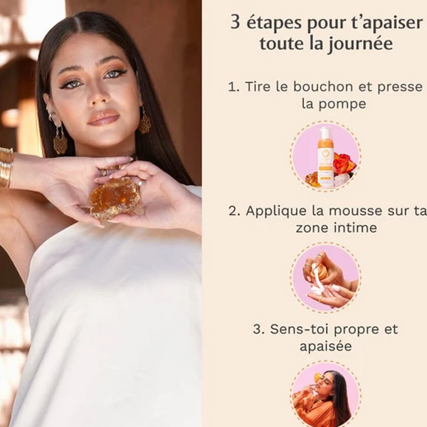 Musc Intime Mousse nettoyante