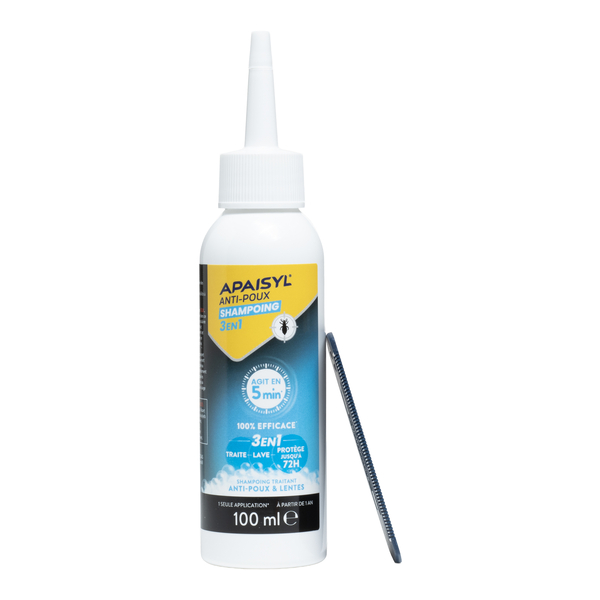 Apaisyl Shampooing anti poux 3 en 1