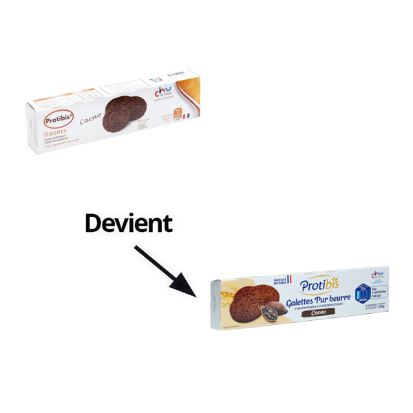 Protibis Galettes hyperprotéinées et hypercaloriques