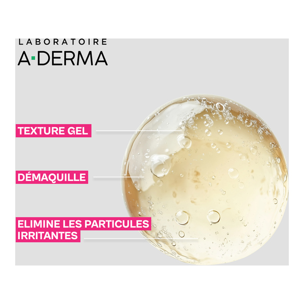 A Derma Exomega Gel nettoyant calmant