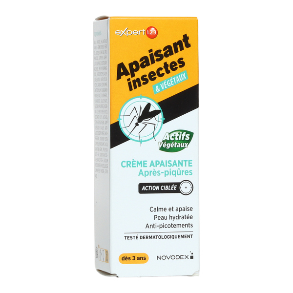 Expert 123 Insectes et végétaux Crème apaisante Après piqures