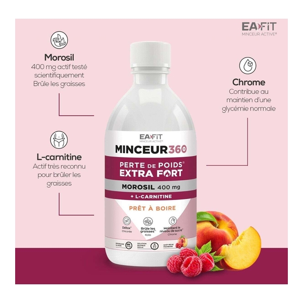 Eafit Minceur 360 Perte de poids Extra fort solution buvable