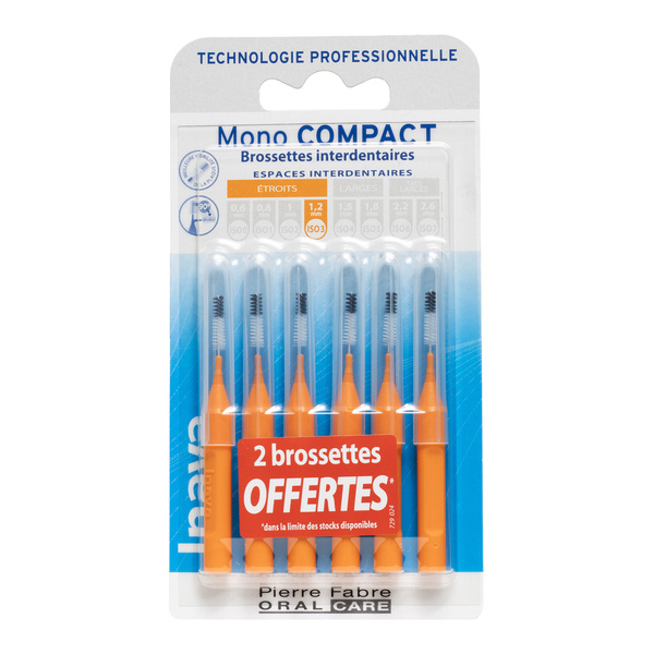 Inava Mono Compact Brossettes interdentaires