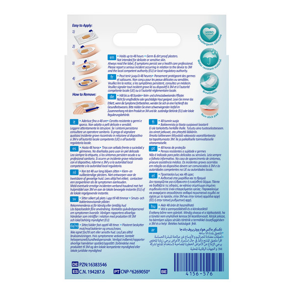 Nexcare Max Hold pansements waterproof