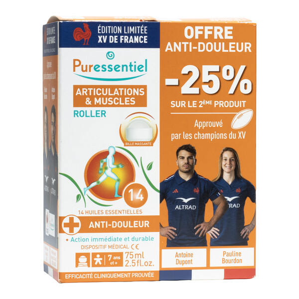 Puressentiel Articulations et muscles roller