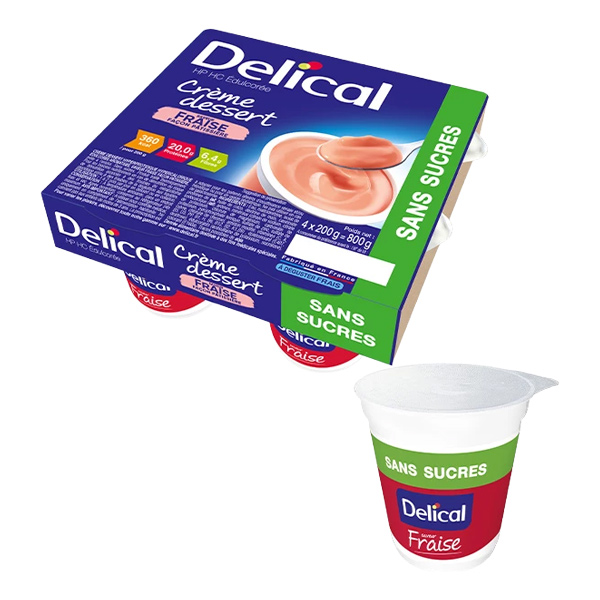 Delical crème dessert HP HC sans sucres