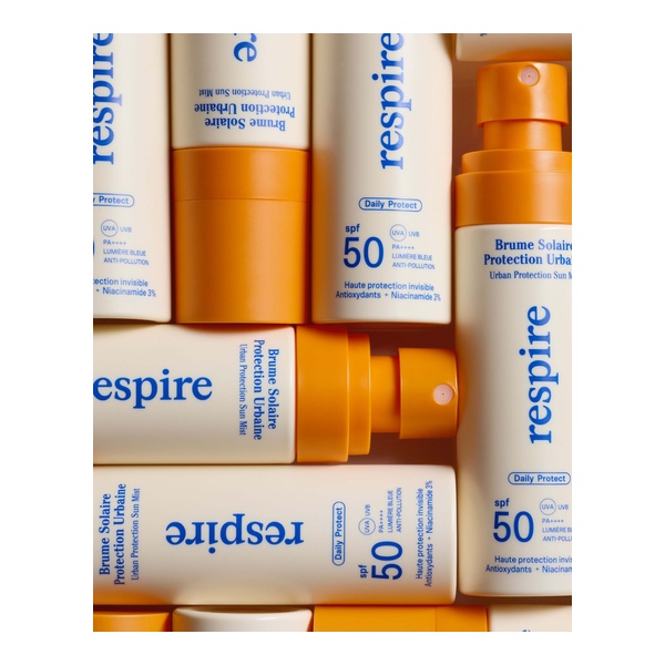 Respire brume solaire protection urbaine SPF 50