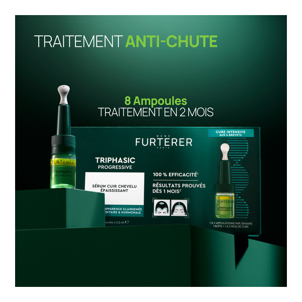 René Furterer Triphasic Progressive traitement anti chute