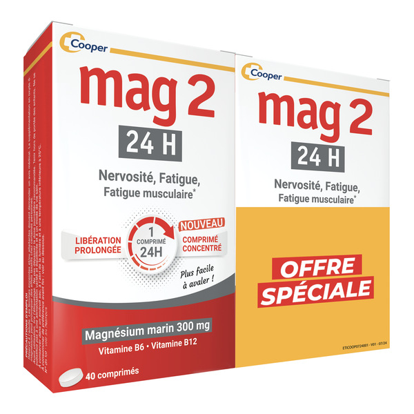 Mag 2 24h comprimés