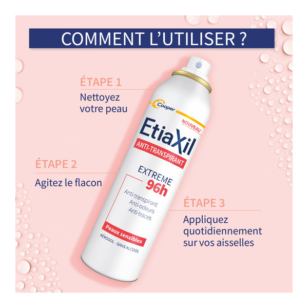 Etiaxil anti transpirant Extreme 96h spray
